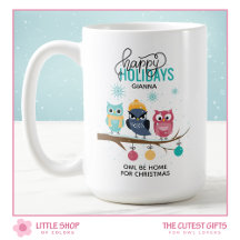 Owl be Home for Navidades Personalized