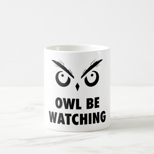 Taza De Café Owl Be Watching (Centro)