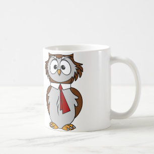 Taza De Café Owl Classic White Mug