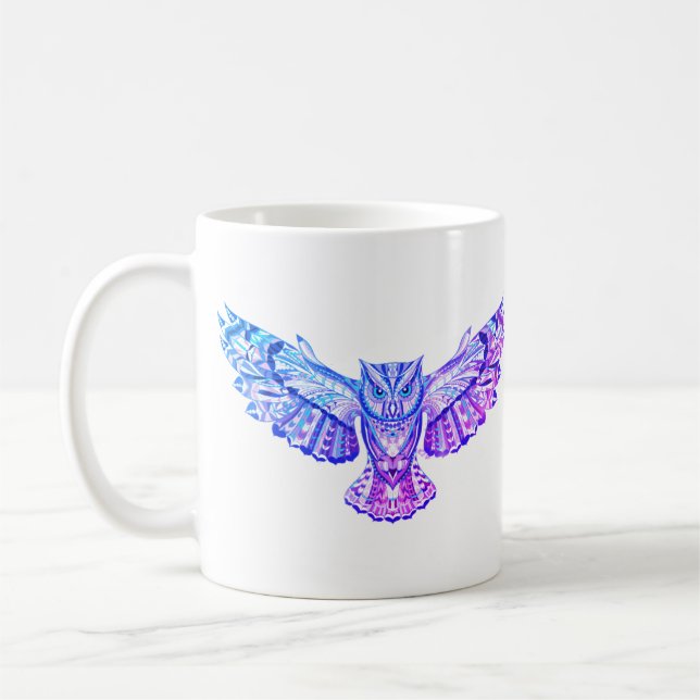 Taza De Café Owl Coffee Mug (Izquierda)