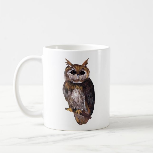 Taza De Café Owl Mug (Izquierda)