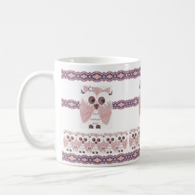 Taza De Café Owl Mug (Izquierda)