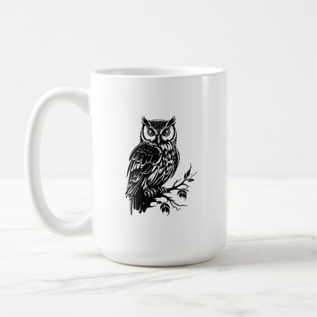 Taza De Café Owl Mug (Izquierda)