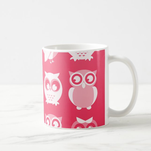 Taza De Café Owls Mug (Derecha)