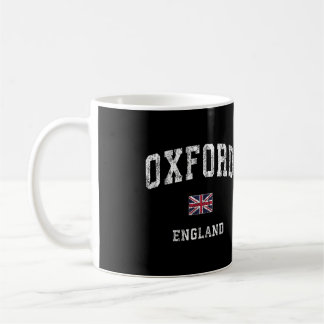 Taza De Café Oxford Inglaterra Diseño Deportivo Atlético Vintag
