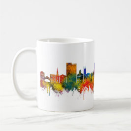 Taza De Café Oxford Inglaterra Silueta