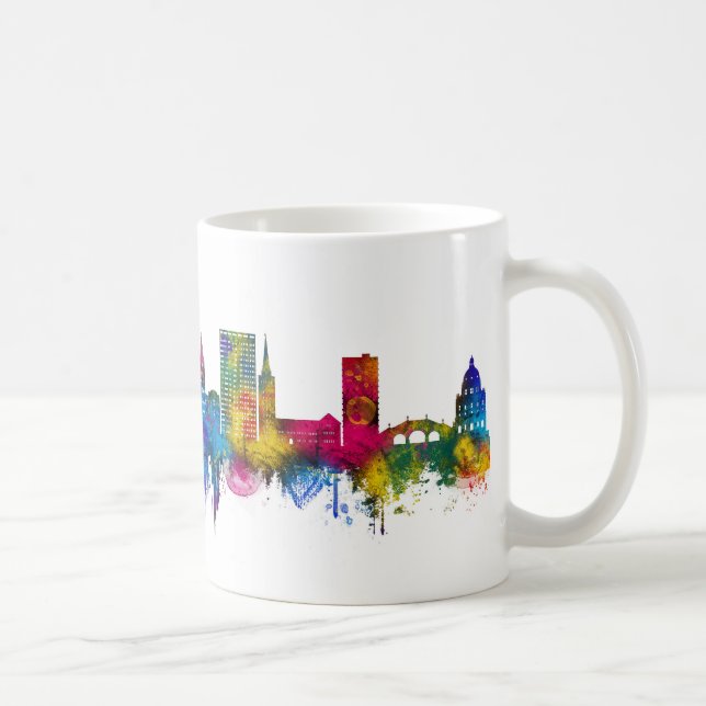 Taza De Café Oxford Inglaterra Silueta (Derecha)
