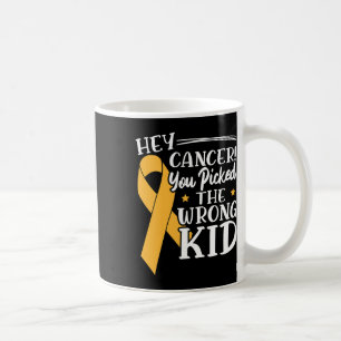 Taza De Café Oye Cáncer Elegiste Al Niño Equivocado Cáncer Infa