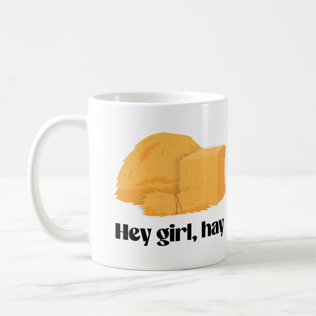 Taza De Café Oye chica, heno (Izquierda)