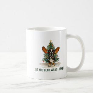 Taza De Café ¿Oyes lo que oigo Perro de caza divertido apuesta