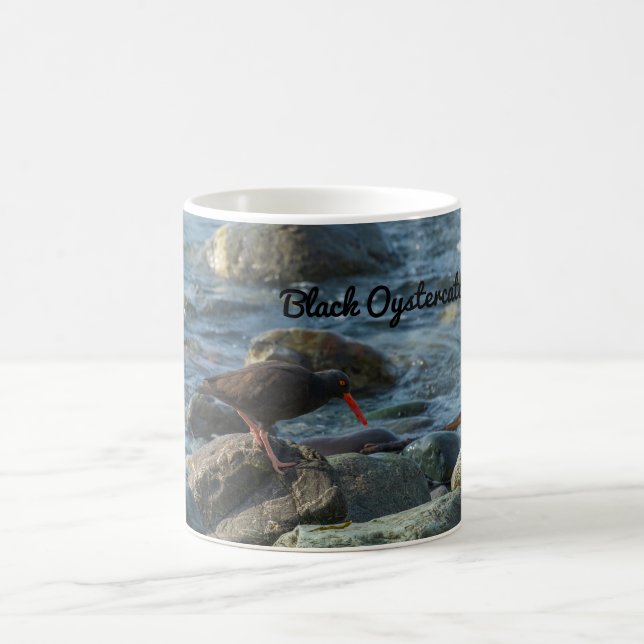 Taza De Café Oystercatcher negro (Centro)