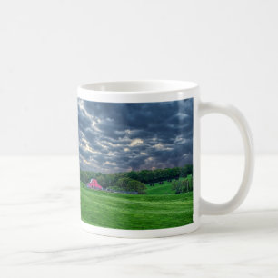 Taza De Café Ozarks Cloudy Farm Sunset