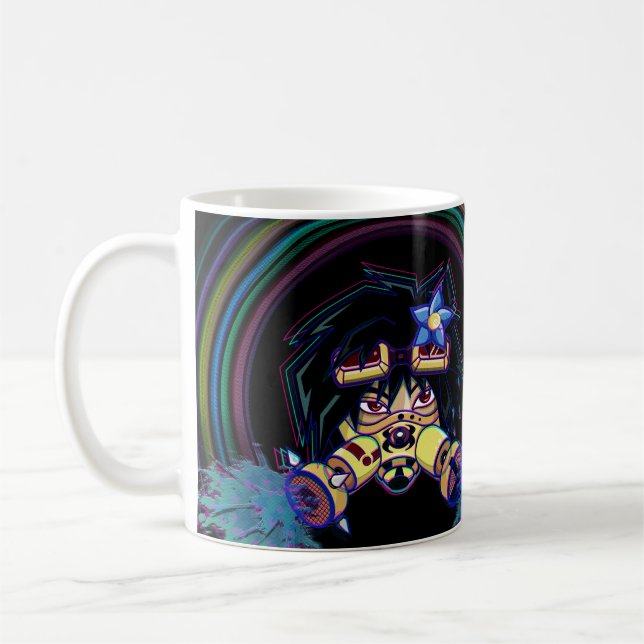 Taza De Café Ozono negro (Izquierda)