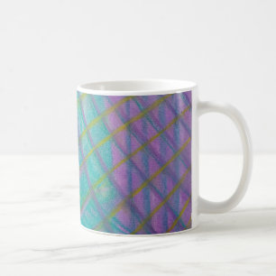 Taza De Café P34 Arte Abstracto Colorido Único