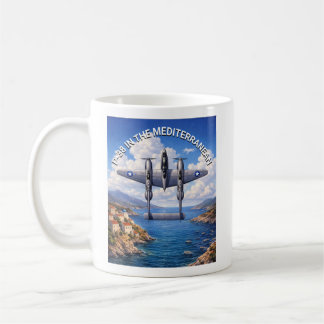 Taza De Café P-38 Lightning in the Mediterranean Theater
