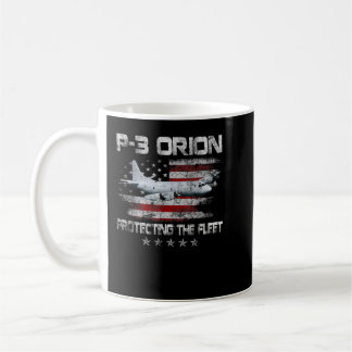 Taza De Café P-3 Subcazador de Orión Avión Avión Veteranos Vint