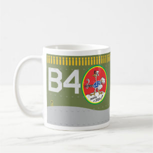 TAZA DE CAFÉ P-47 SENTA A PUA