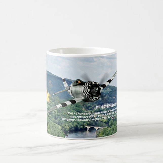 Taza De Café P-47 Thunderbolt (Centro)