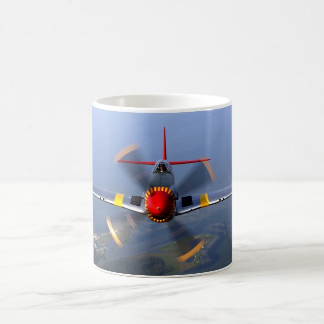TAZA DE CAFÉ P-51D MUSTANG (Centro)