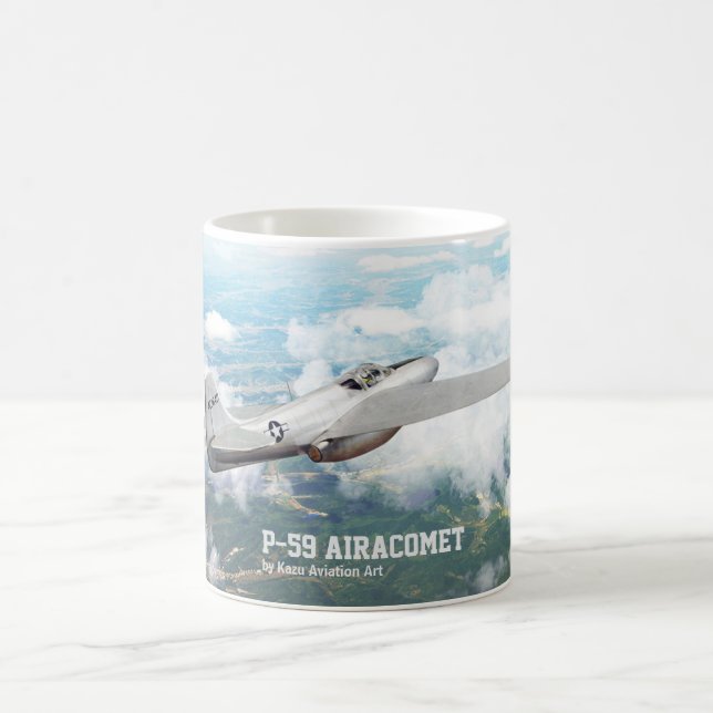 Taza De Café P-59 Airacomet  (Centro)