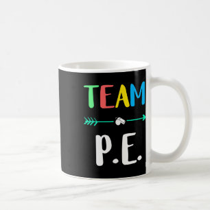 Taza De Café P.e. Maestra Escolar Pe Maestra Fuerte Té Físico