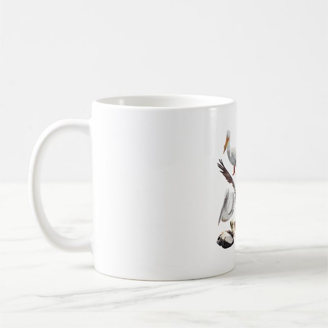 Taza De Café P es para Pelican (Izquierda)