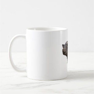 Taza De Café P es para Pot Bellie Pig.Pot-Bellie Pig Illustrat