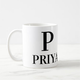 TAZA DE CAFÉ (P) NOMBRE, CARTA Y PERSONALIZAR DE DESCRIPCIÓN P