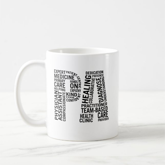 Taza De Café PA del ayudante del médico (Izquierda)