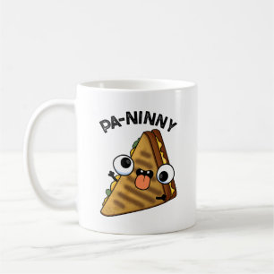 Taza De Café Pa-ninny Funny Panini Pun presenta panini s