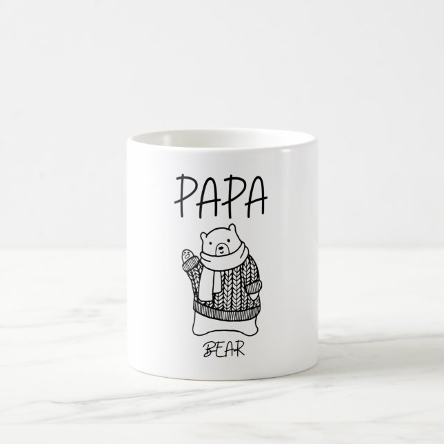 Taza De Café Pa-pa Bear (Centro)