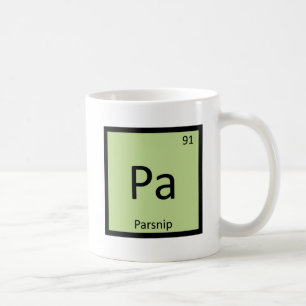 Taza De Café Pa - Tabla periódica de química vegetal parrillada
