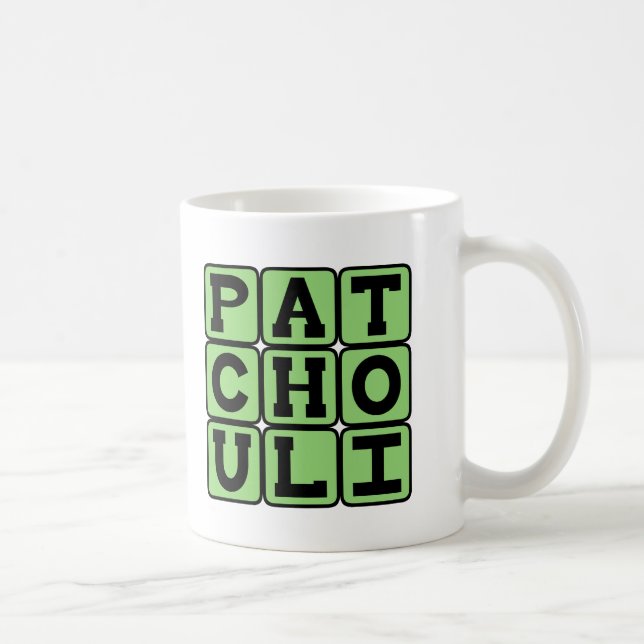 Taza De Café Pachulí, aceite del Hippie (Derecha)