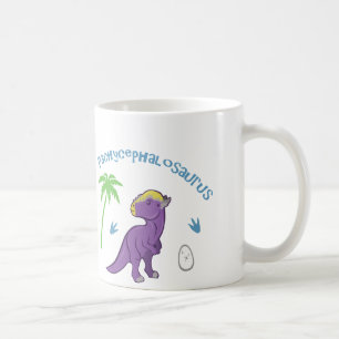 Taza De Café Pachycephalosaurio Cute