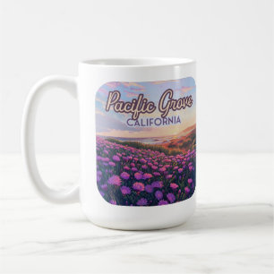 Taza De Café Pacific Grove California Monterey Magic Purple