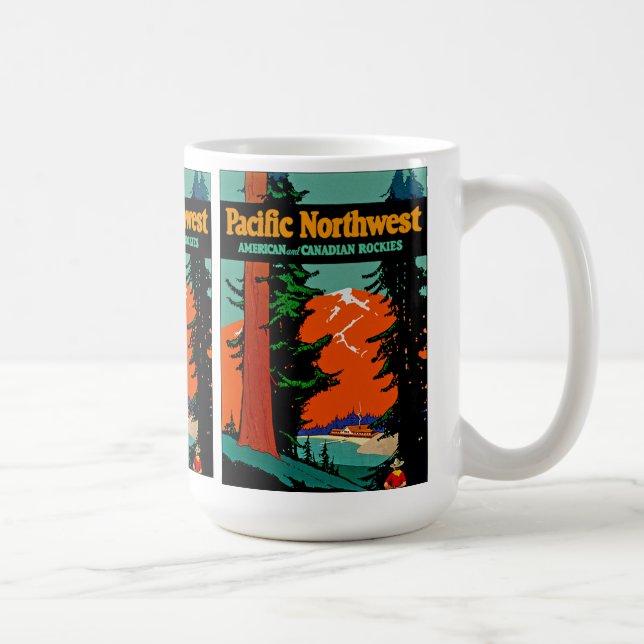 Taza De Café Pacífico Noroeste (Derecha)