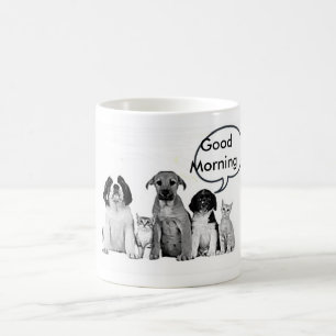 TAZA DE CAFÉ PACK OF DOGS COFFE/TÉ MUG DICE BUENAS MAÑANAS