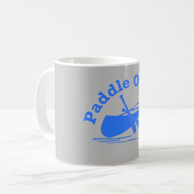 Taza De Café Paddle On Design - Classic Mug (Anverso izquierdo)