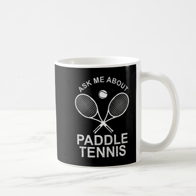 Taza De Café Paddle Tennis Table Tennis Profesional Player Té (Derecha)