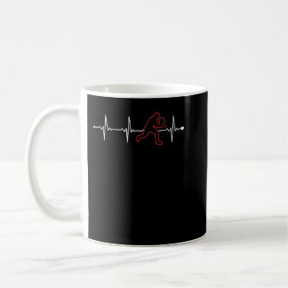 Taza De Café Padel Heartbeat Padel Tenis