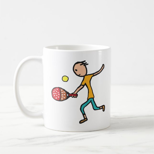 Taza De Café Padel Tennis (Izquierda)