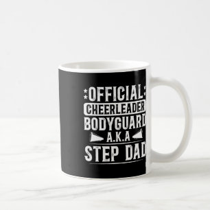 Taza De Café Padrastro divertido de una porrista