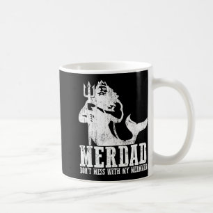 Taza De Café Padrastro No Te Metas Con Mi Sirena Nuevo Padre Me