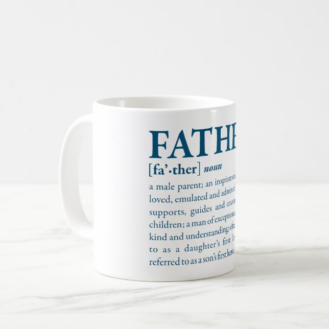 Taza De Café Padre (Anverso izquierdo)