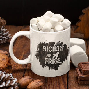Taza De Café Padre Bichon Frisé personalizado Día del Padre Ama