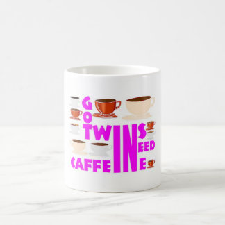 Taza De Café padre de gemelos necesita cafeína