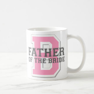 Taza De Café Padre de la alegría de la novia
