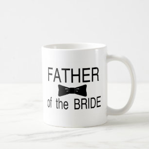 Taza De Café Padre de la novia Bowtie
