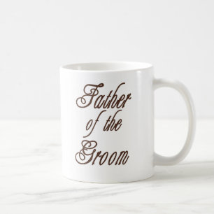 Taza De Café Padre de los marrones con clase del novio