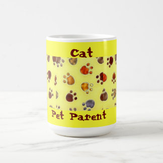 Taza De Café padre de Mascota de gato